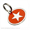 Red Star Dog Tag (Oval)